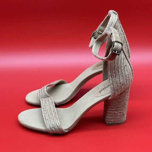 Jeffrey Campbell Rowboat Jute Wrapped Ankle-Strap Sandals Women's Size 9 Display - Picture 5 of 11